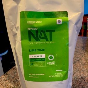 Keto/Os NAT Lime Time 25 Serving bag!